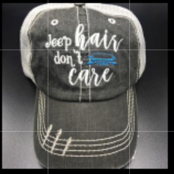 Accessories - • “JEEP HAIR DONT CARE” Distressed Hat•